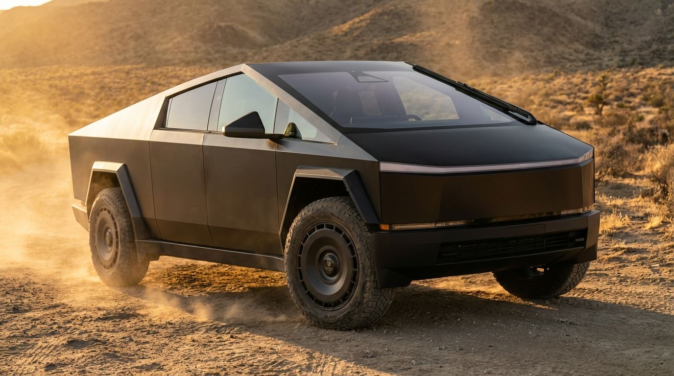 TESLA CYBERTRUCK - LIGHTWEIGHT AERODYNAMIC ARMORED WHEELS