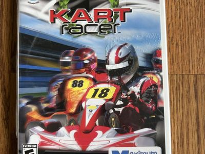 Nintendo Wii cart racer video game