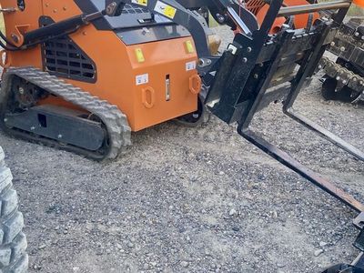 Landhonor Mini Skid Steer Track Loader with Multiple Attachments