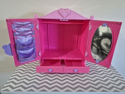 Big doll closet.