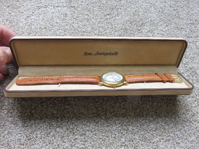 BRAND NEW "LITTLE SWITZERLAND" SWISS MADE WATCH
