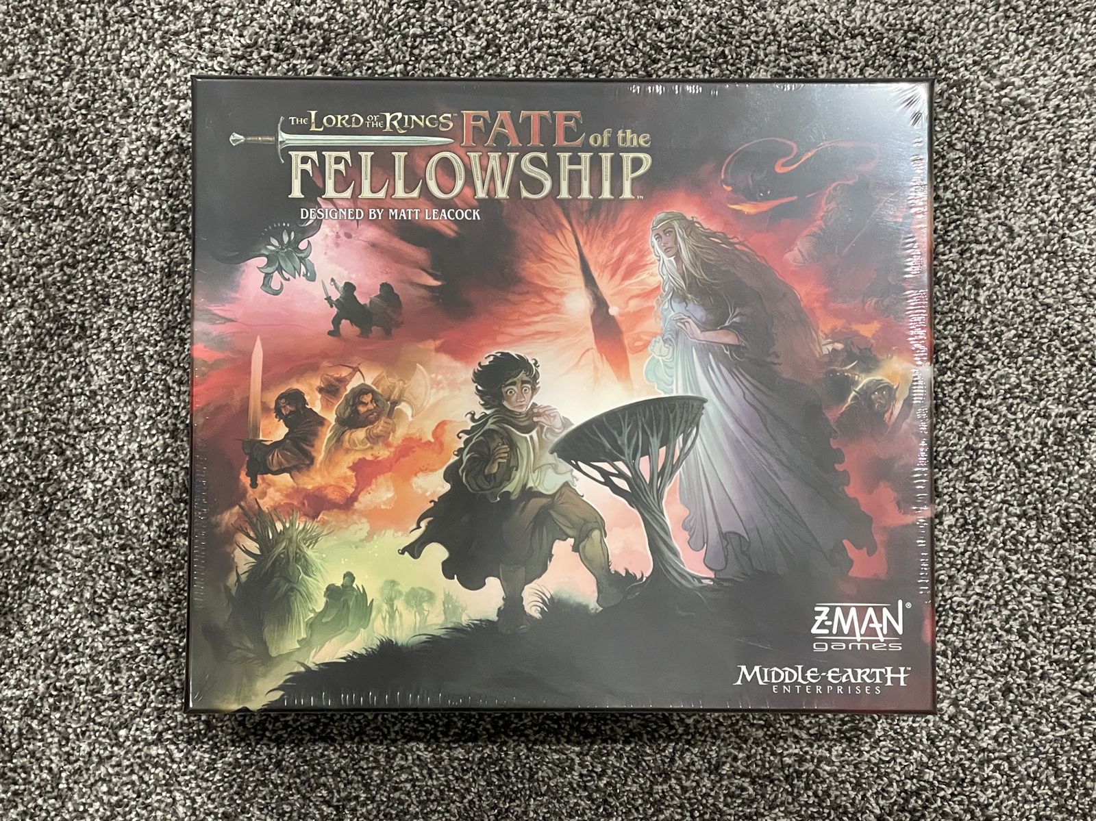 Lord of the Rings: Fate of the Fellowship Board Game - BRAND NEW / SEALED