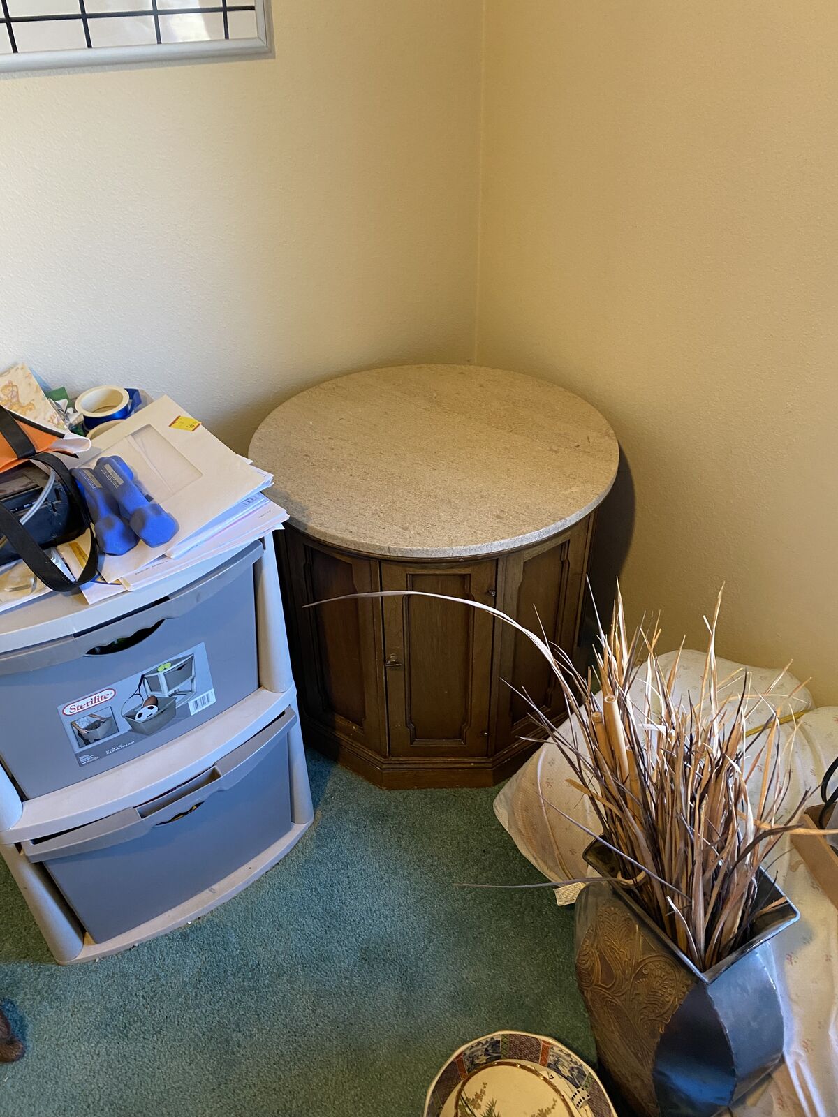 Granite Topped Table