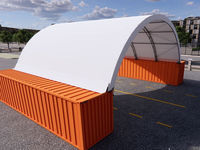 Shipping Container Shelter