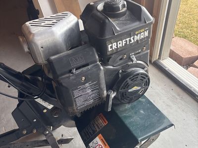 Craftsman Tiller Motor