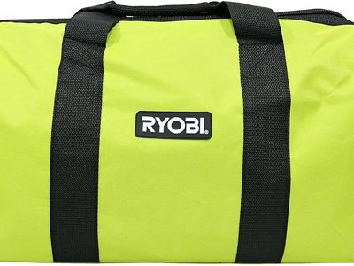 Ryobi Green Wide Mouth Collapsible Genuine OEM Contractor’s Bag