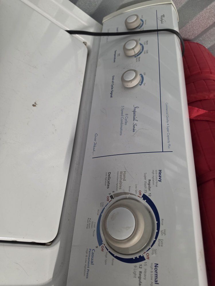 washer and dryer 