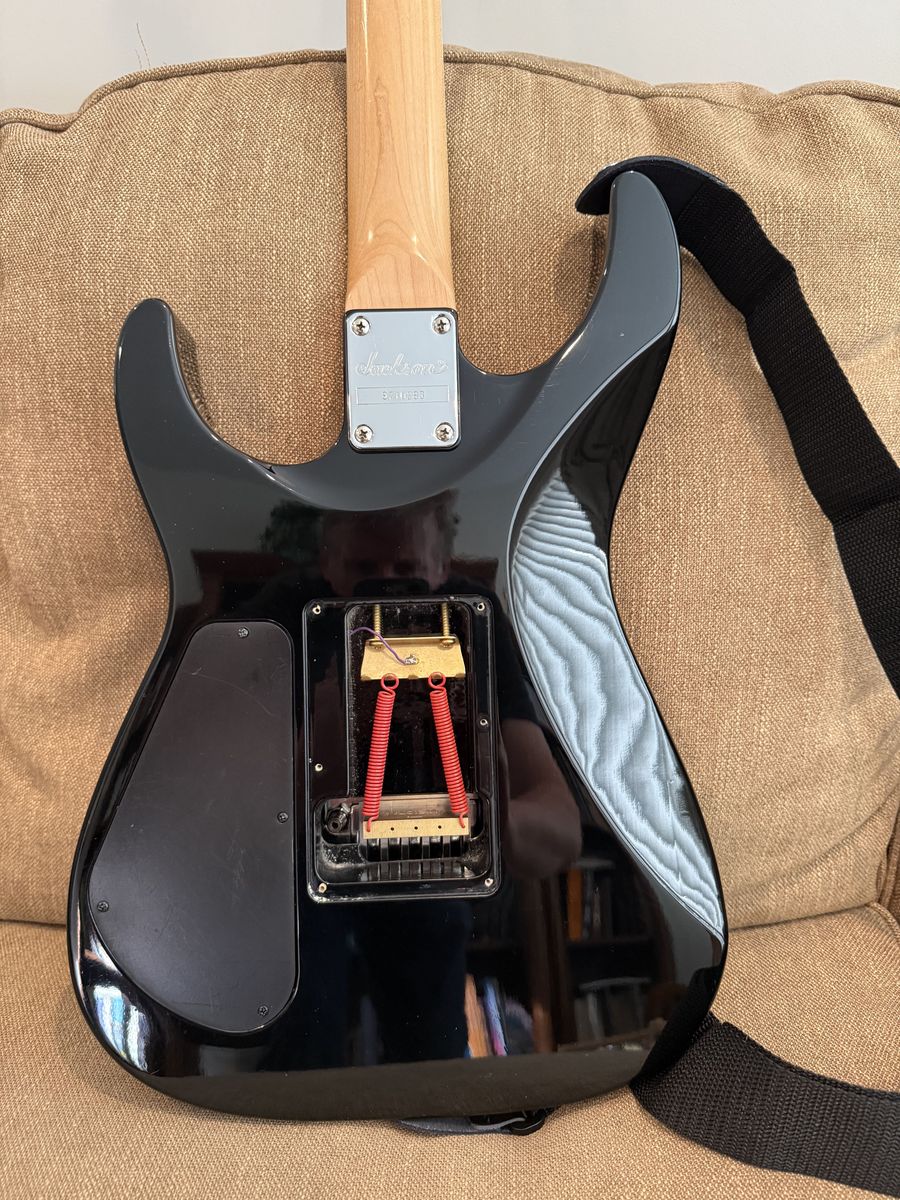Upgraded MIJ Jackson DK2 Pro Series Dinky electric guitar floyd rose made in japan ibanez kill switch modified