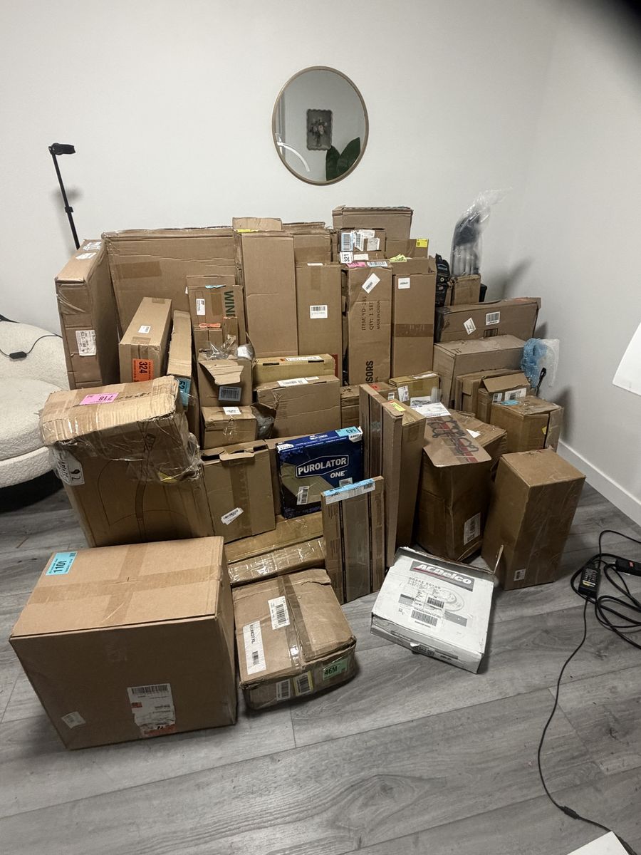 Large Lot of New/Open Box Auto Parts – Wholesale Reseller Opportunity – $400 OBO
