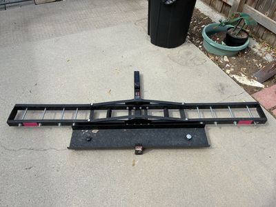 Hictch carrier , can Carry 650 lbs for dirt bikes