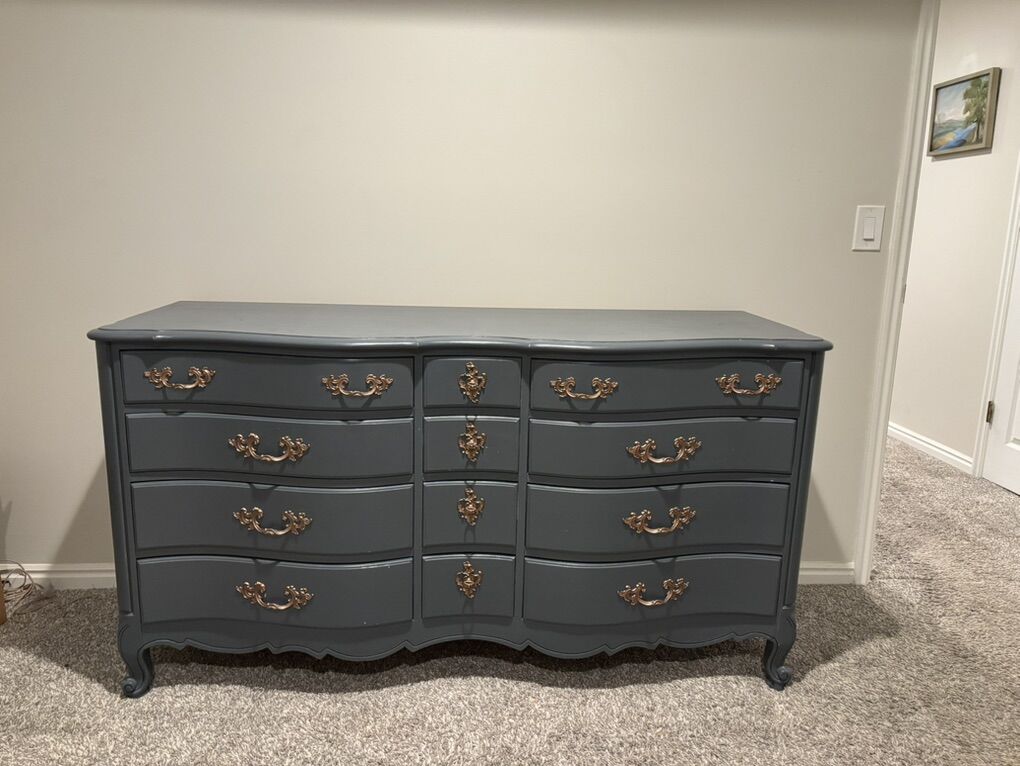 Blue Dresser