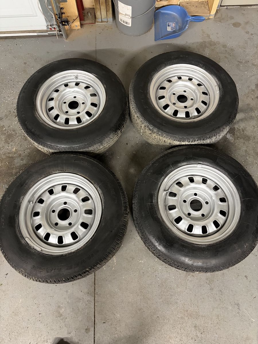 1968-1969 Ford Mustang GT Styled Rim Wheel set