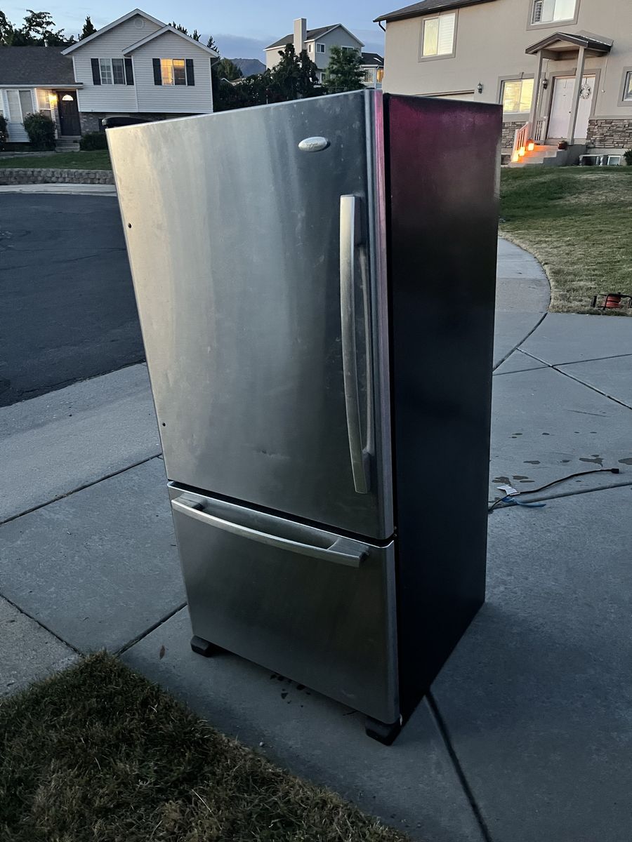 Whirlpool Stainless Steel Bottom Freezer Refrigerator - French Door Style