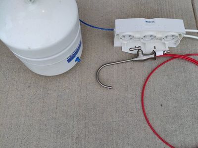 BRITA Under Sink Reverse Osmosis Water Filter System - Tank, Faucet, and Hoses Included
