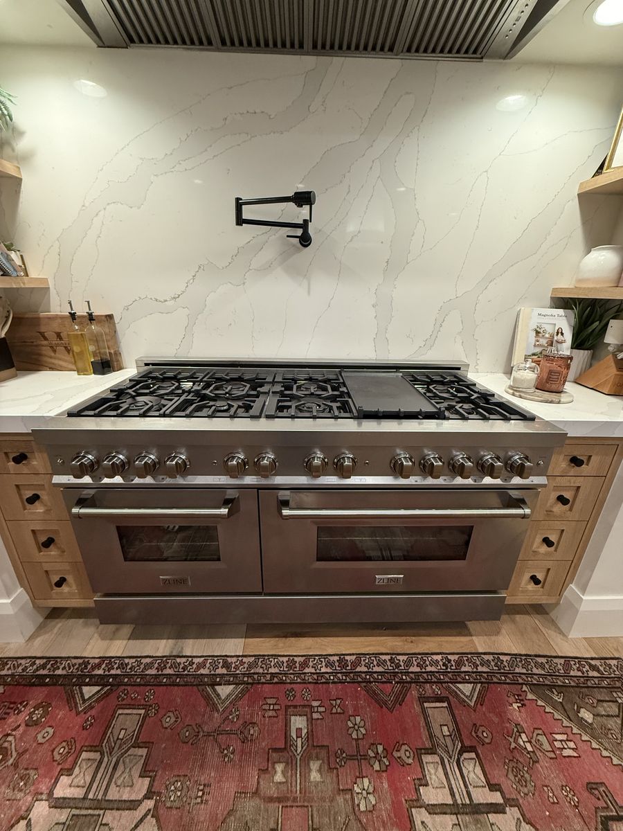 60” ZLINE Dual Fuel Range – $2,000