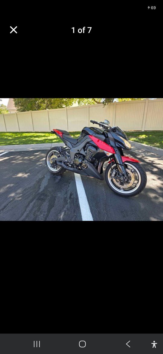 2010 Kawasaki z1000