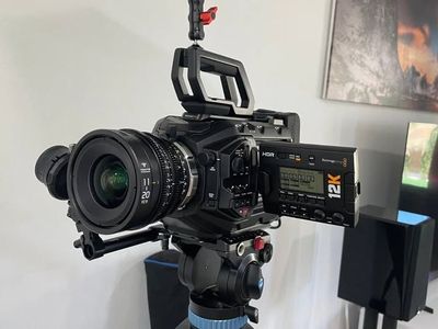 Pro Cinema Camera Package: 12K Blackmagic URSA Mini Pro 12K OLPF + Tokina Lense
