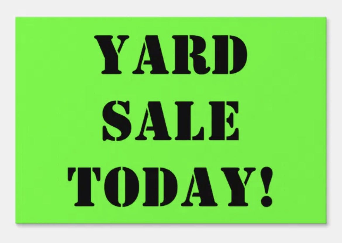 Yard sale!!!