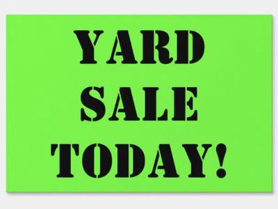 Yard sale!!!