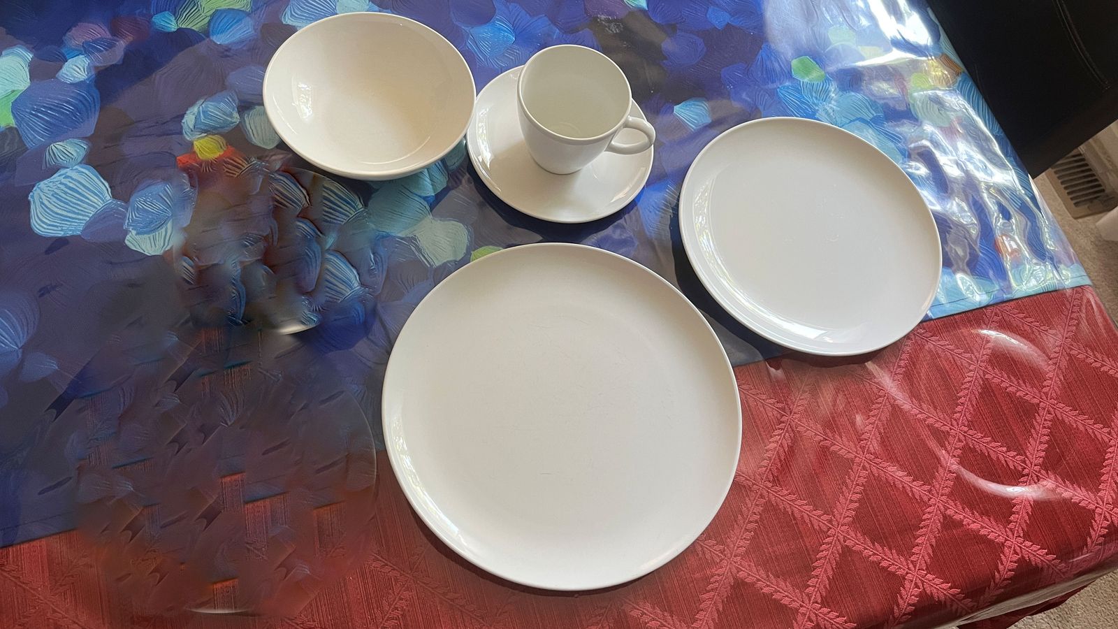 Corning Centura White dish set