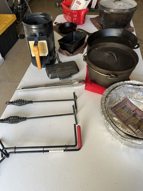 Dutch Ovens and other Cast Iron Cooking Utensils