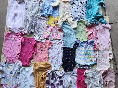 baby clothes, girl; 3-6