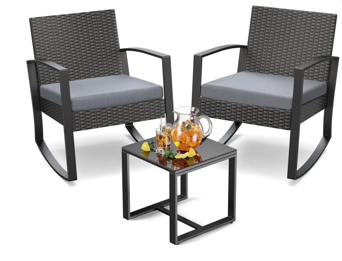 New Assembled Patio Furniture Set