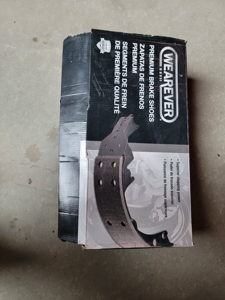 Carquest Wearever Brake Shoe Set S855 11.68 inch