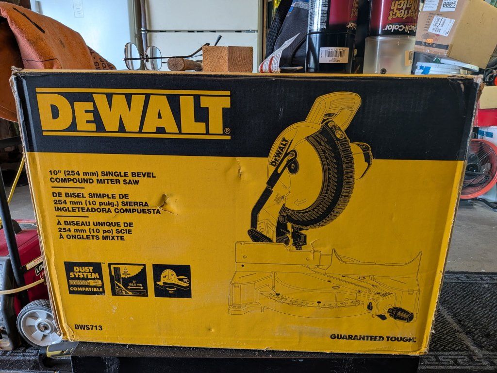 Dewalt 10inch blade saw