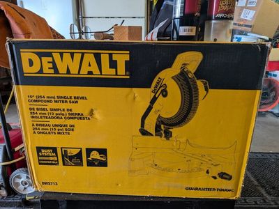 Dewalt 10inch blade saw