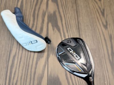 TaylorMade Qi10 Max Rescue Hybrid Golf Club with Headcover