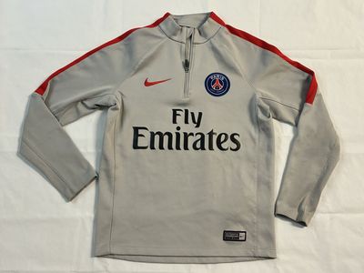Nike Paris Saint- Germain 2016/17 Season 1/4 Zip Squad Drill Top Youth Small
