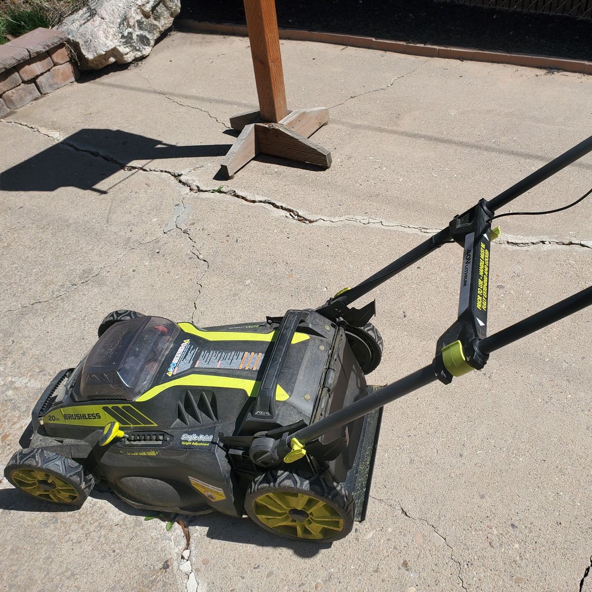 ryobi 40 volt mower