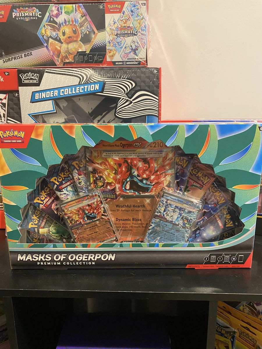 Masks of Ogerpon Pokemon cards sealed