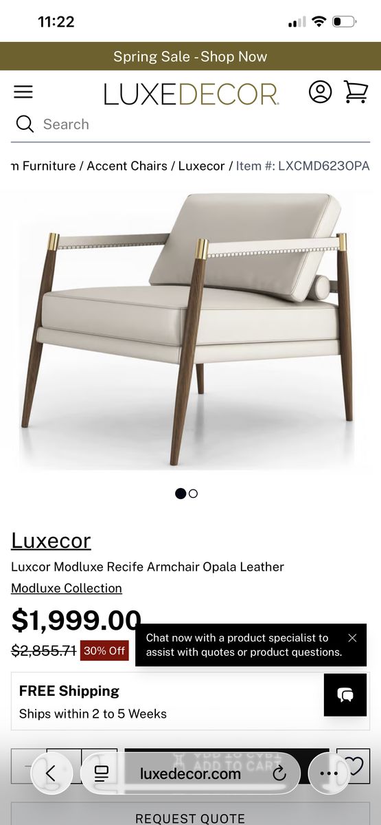 Modloft armchair