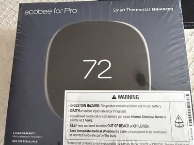 ecobee for Pro Smart Thermostat Enhanced - New, Sealed