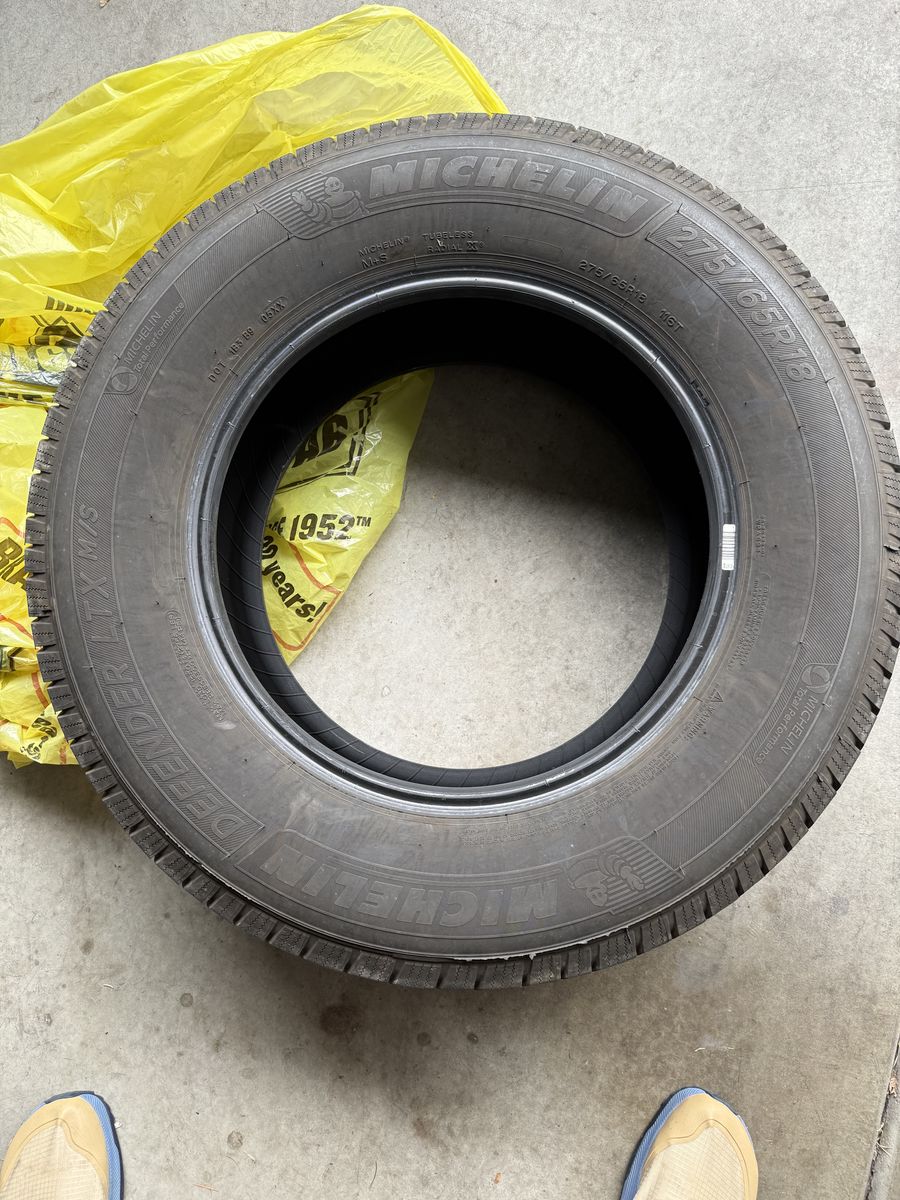 Michelin Defender LTX M/S 275/65R18 Unused Tire