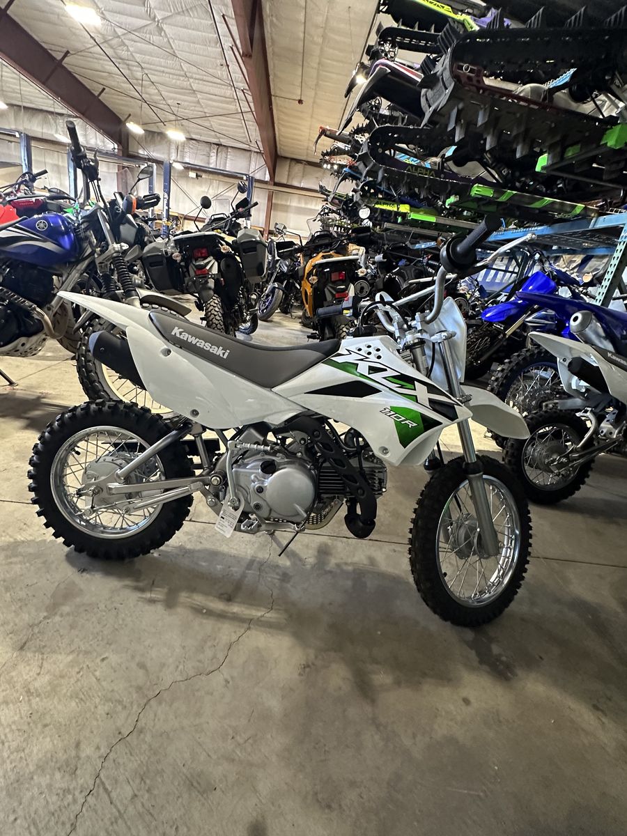 2026 KAWASAKI KLX 110R Bright White - W04804
