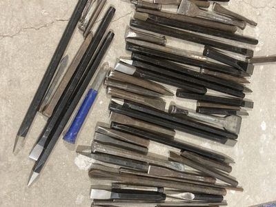 Chisels For Stone Or Blacksmithing