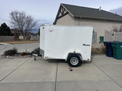 5x8 Enclosed Trailer