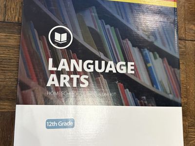 AOP LIFEPAC 12th Grade Language Arts Homeschool Curriculum Set Student Books & Teacher Guide