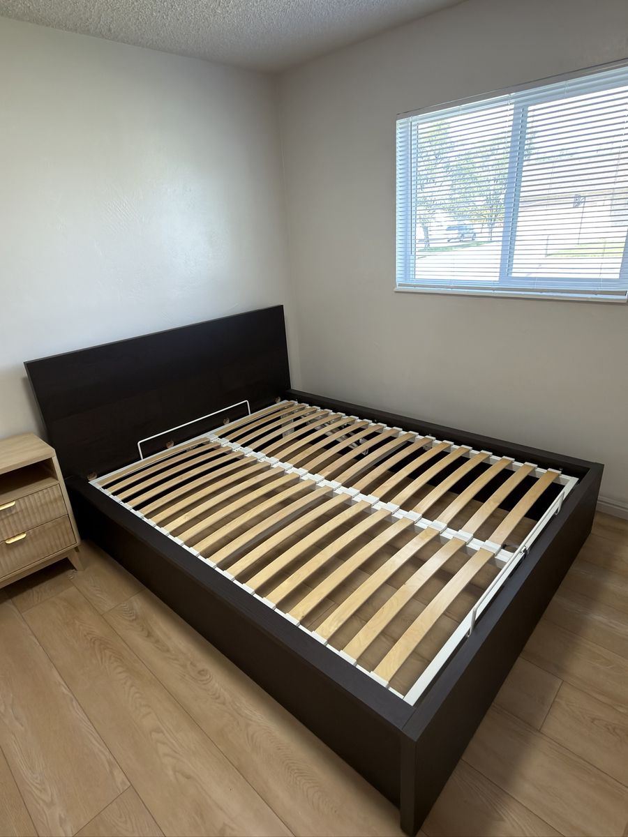 IKEA Malm Storage Bed (Queen)