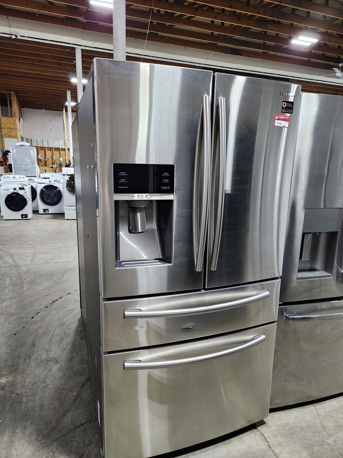 LOW PRICE GUARANTEED! SAMSUNG STAINLESS STEEL 4 DOOR FRENCHDOOR FRIDGE