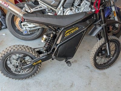 Heybike Villain Electric Dirt Bike only 9 miles!