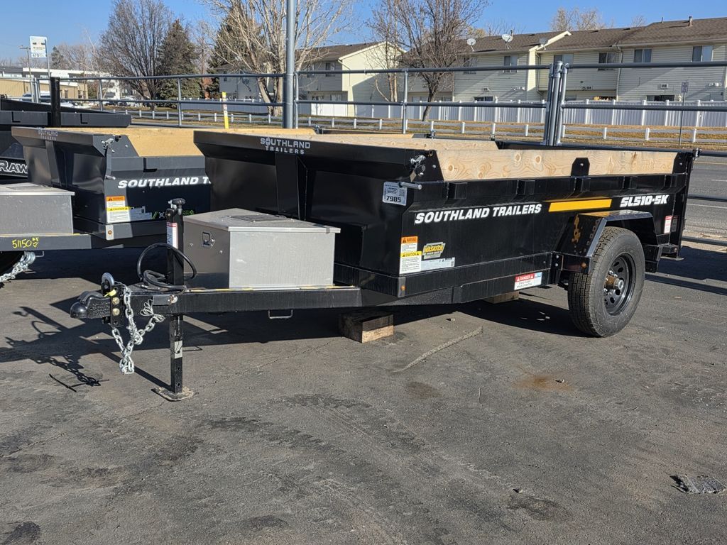 2026 Southland Trailers 5X10 SA 5K Dump Trailer