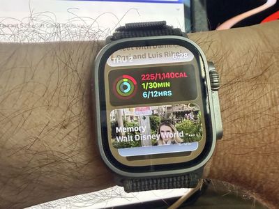 Apple Watch Ultra GPS + Cellular 49mm Titanium Case w/ Midnight Ocean Band