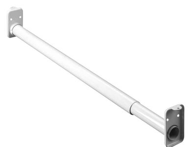 New 48-72in adjustable closet rods