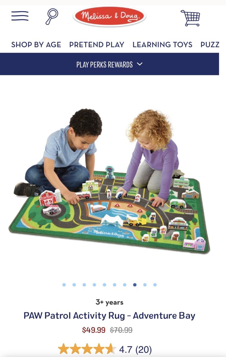 Melissa & Doug PAW Patrol Wooden Play Pieces