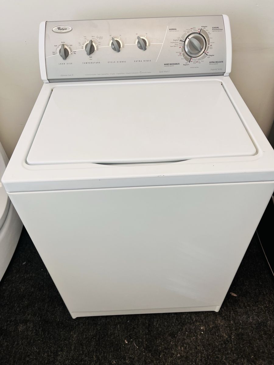 Super heavy duty whirlpool washing machine