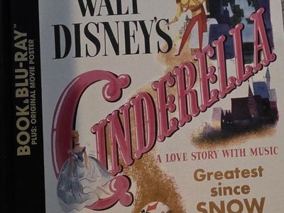 Walt Disney's Cinderella: The Making of a Masterpiece Book & Blu-ray Set